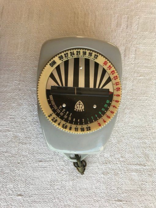 Photomètre METRA Vintage, Compteur d'exposition à la lumière vintage
