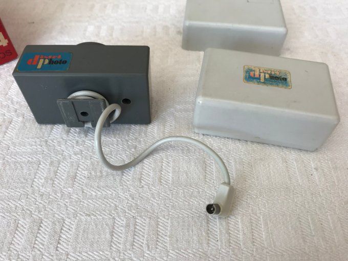 2 Boites de 3 Flashcube Philips + Adaptateur de flash pour appareil photo, Vintage