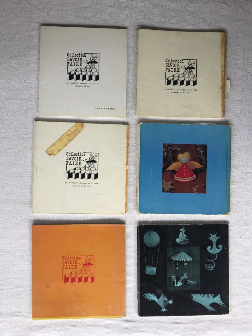 6 livrets anciens, collection SAVOIR FAIRE, Éditions sélection J. JACOBS