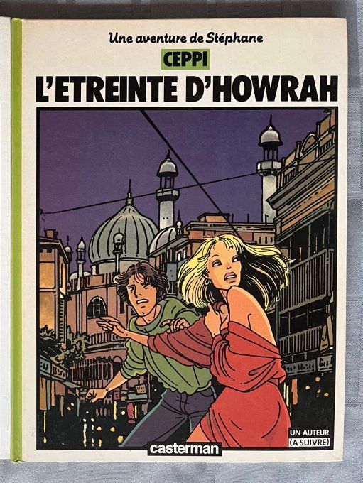 Lot de 2 BD Les routes de Bharata et L’étreinte d'Howrah par Daniel Ceppi Casterman, EO 1982 et 1984