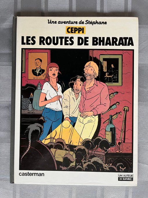 Lot de 2 BD Les routes de Bharata et L’étreinte d'Howrah par Daniel Ceppi Casterman, EO 1982 et 1984
