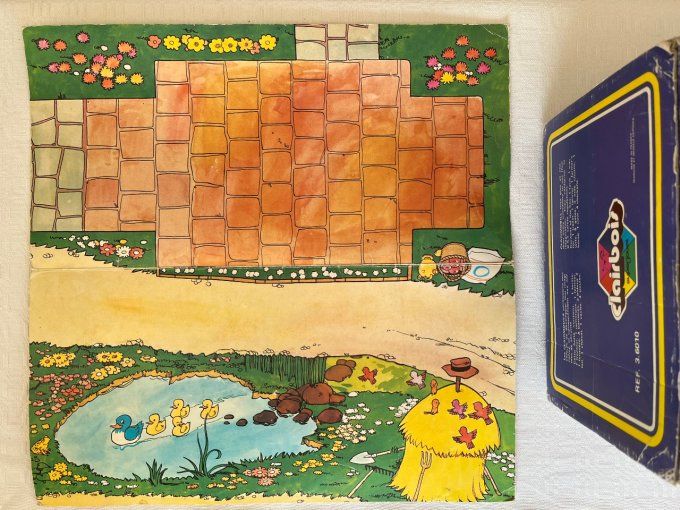 Jeu Clairmobile, la ferme, jouet vintage