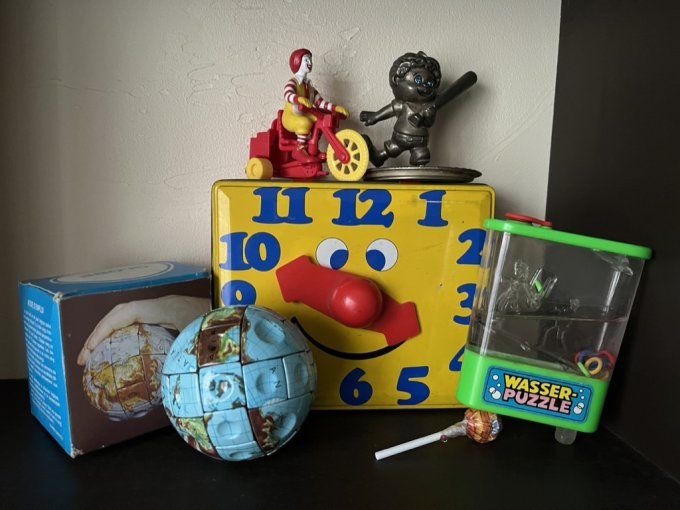 Jeu d'eau, Water games, Wasser Puzzle, vintage
