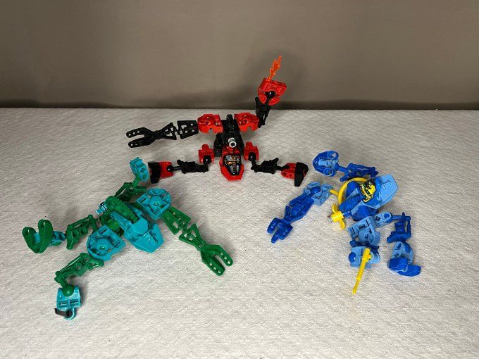 Jeu, LEGO technic, Bionicle Throwbots / Slizer bionicle technic