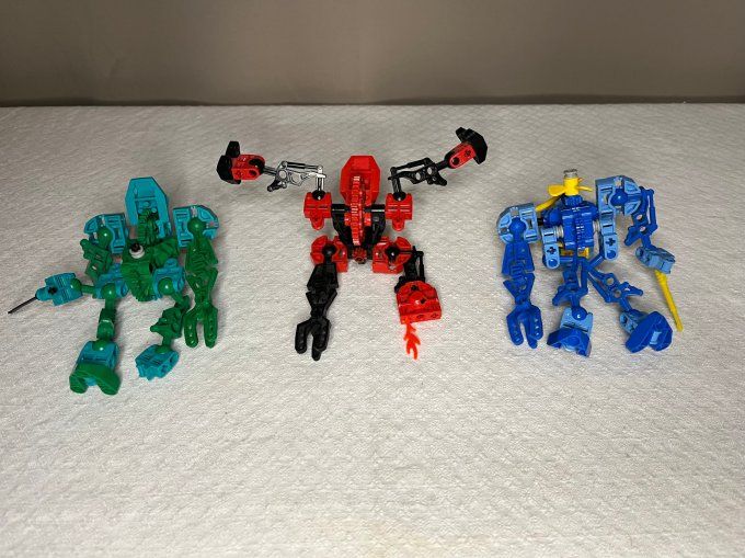Jeu, LEGO technic, Bionicle Throwbots / Slizer bionicle technic