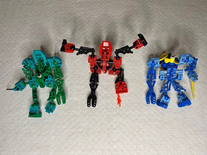 Jeu, LEGO technic, Bionicle Throwbots / Slizer bionicle technic