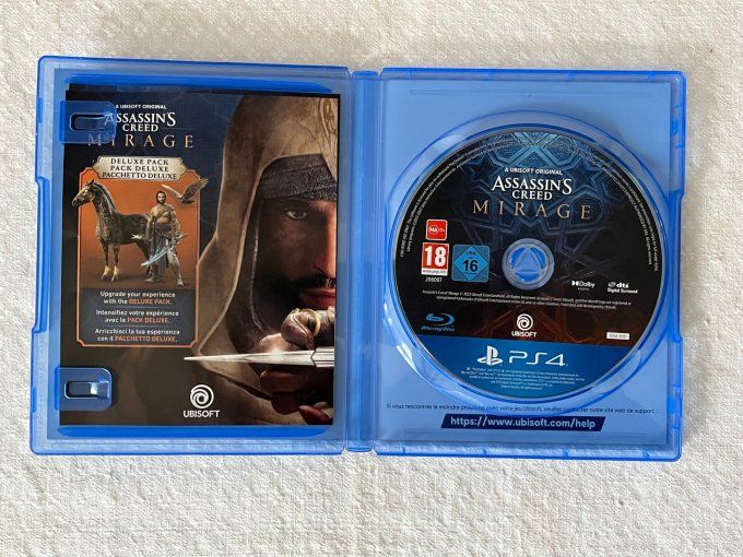 Jeu vidéo pour PS4,  Assassin's Creed Mirage, action et aventure