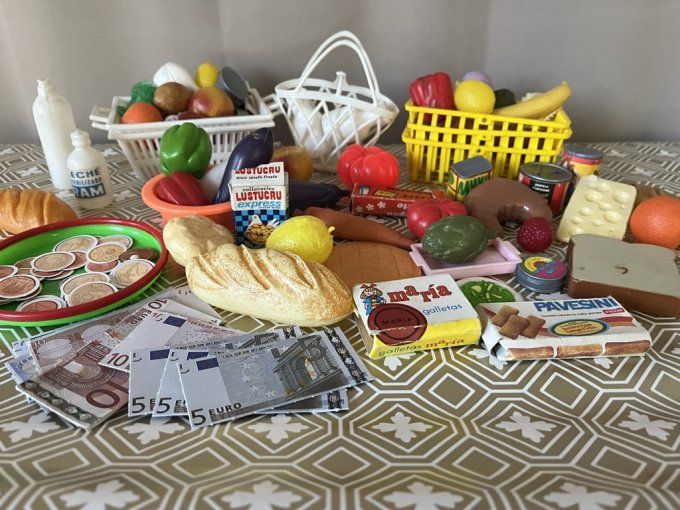 Jouet - Lot snack party, dinette, pour jouer à la marchande