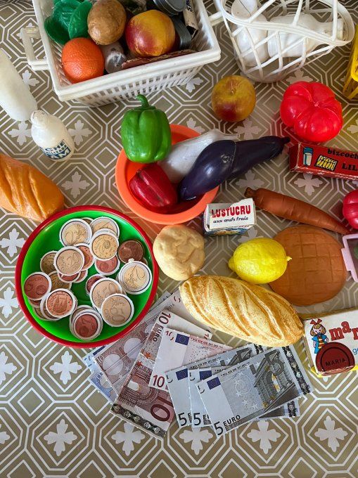 Jouet - Lot snack party, dinette, pour jouer à la marchande