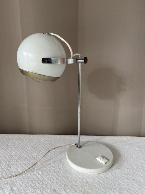 Lampe à poser vintage Space age, Eyeball,  Design Goffredo Reggiani