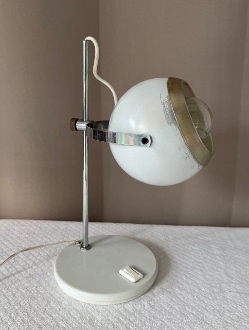 Lampe à poser vintage Space age, Eyeball,  Design Goffredo Reggiani