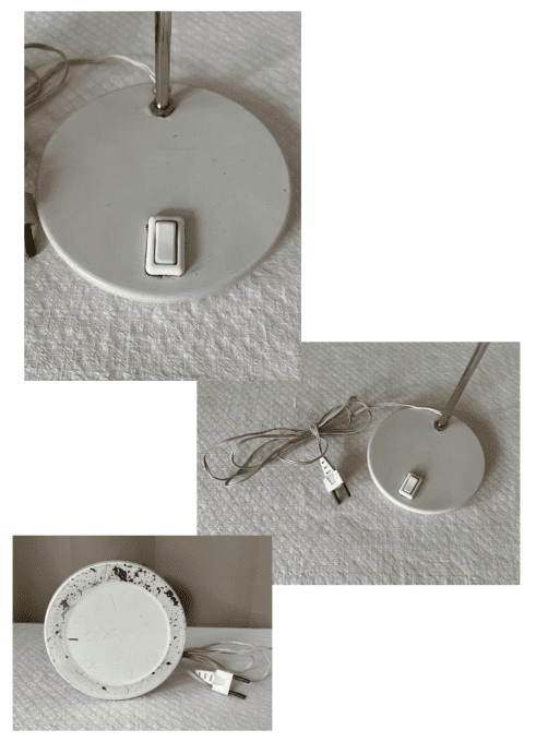 Lampe à poser vintage Space age, Eyeball,  Design Goffredo Reggiani