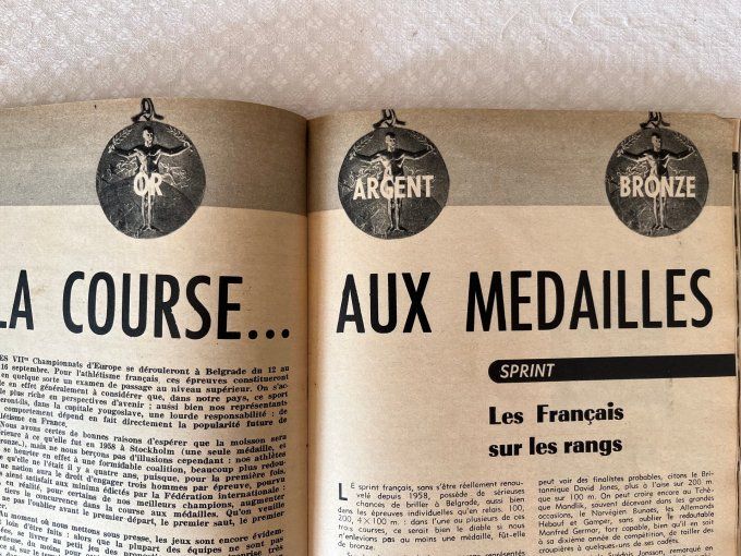 Les Cahiers de L'Équipe : Athlétisme 62 - Spécial Championnats d'Europe