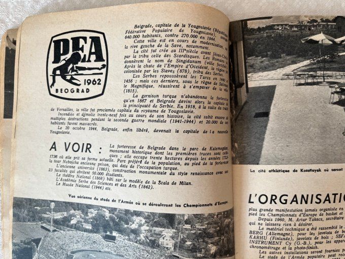 Les Cahiers de L'Équipe : Athlétisme 62 - Spécial Championnats d'Europe