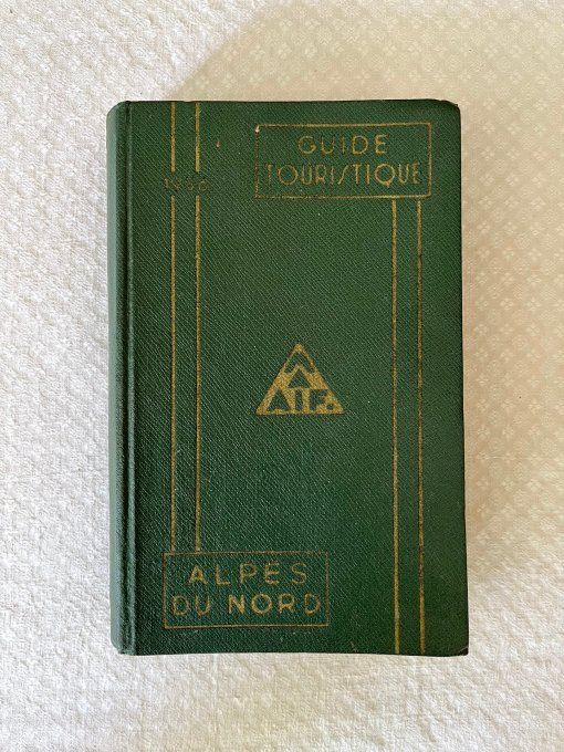 Livre à double sens de lecture, Guide MAAIF 1956 et touristique Alpes du Nord, collection vintage
