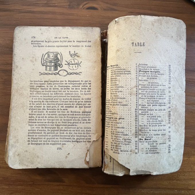 Livre ancien La Cuisine de tous les jours par Thérèse Provence, début du XXe siècle