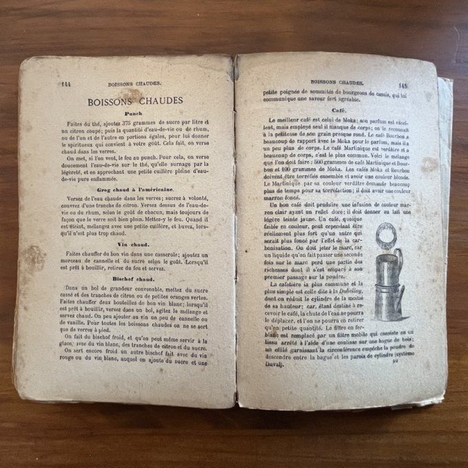 Livre ancien La Cuisine de tous les jours par Thérèse Provence, début du XXe siècle