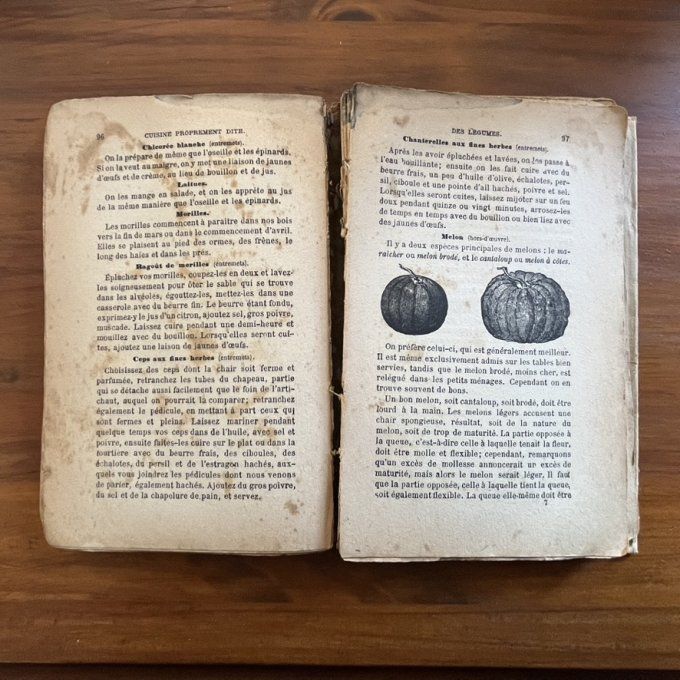 Livre ancien La Cuisine de tous les jours par Thérèse Provence, début du XXe siècle