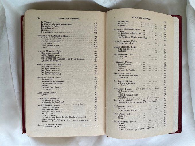 Livre ancien, Les poètes français 1820 - 1920 par Ch. M. Des granges