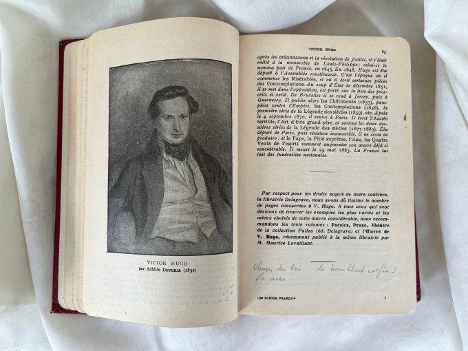 Livre ancien, Les poètes français 1820 - 1920 par Ch. M. Des granges