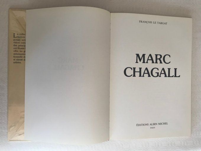 Livre Chagall, François Le Targat, Albin Michel