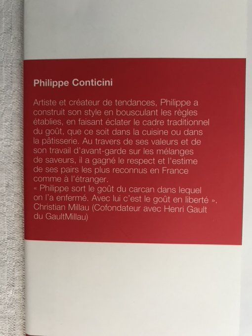 Livre de cuisine, Concentré de délices, Conticini Philippe, Recettes de Tapas