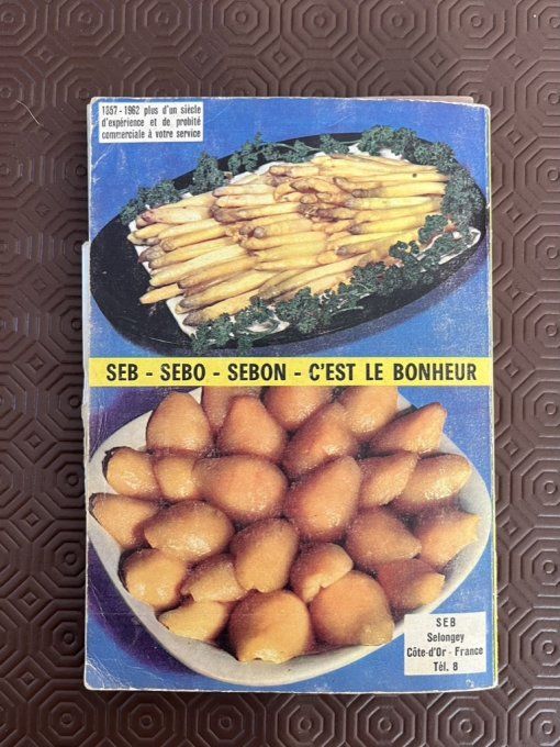 Livre de cuisine vintage SEB,  "Par ici la bonne cuisine" par Françoise Bernard