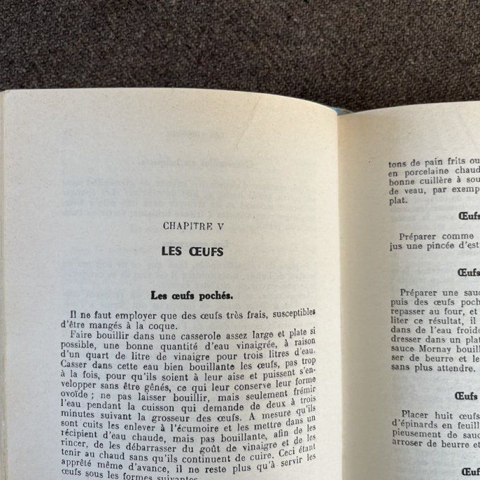 Livre de cuisine vintage Traité de la cuisine familiale H.P. Pellaprat 1963.