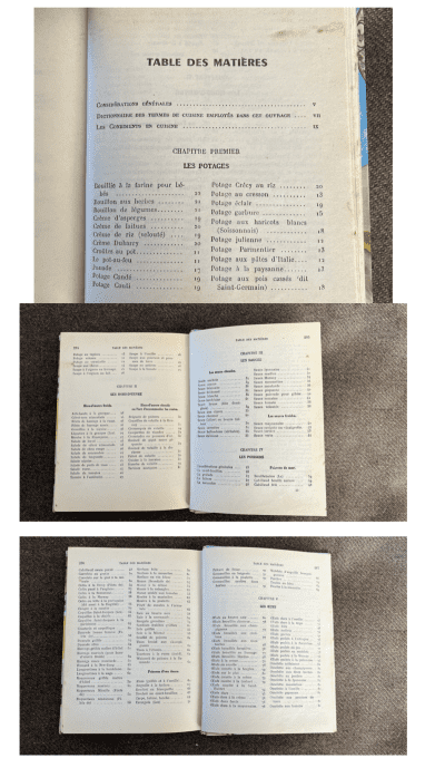 Livre de cuisine vintage Traité de la cuisine familiale H.P. Pellaprat 1963.