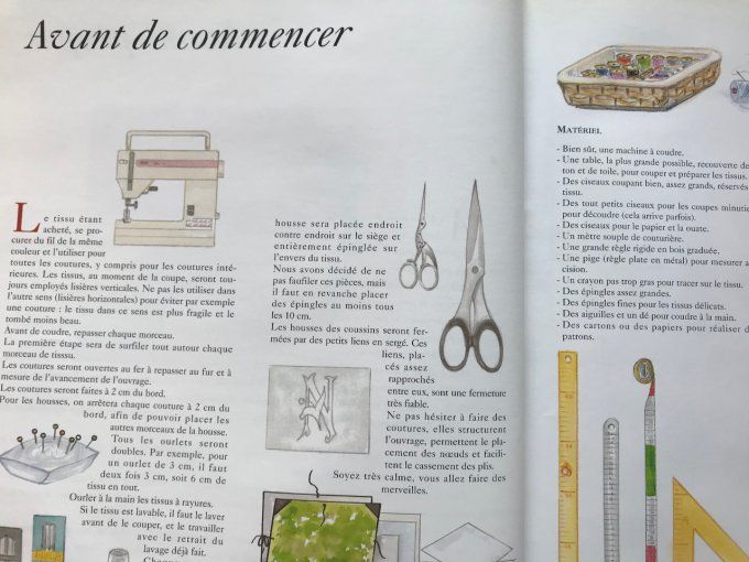 Livre La couture dans la maison de Marie Gouny