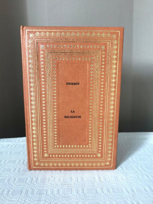 Livre La religieuse, Diderot, Éditions de la Renaissance, numéroté