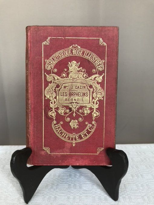 Livre, Les orphelins Bernois, Mme J. Cazin, Bibliothèque rose illustrée, 1912