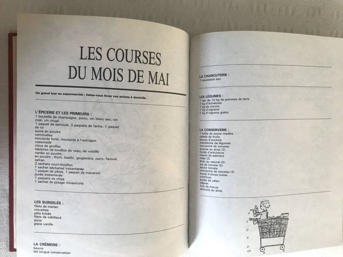 Livre, Mangeons bien chaque jour, 1 année d'idéees menus