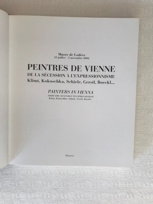 Livre, Musée de Lodève, Peintres de Vienne, De la sécession à l'expressionnisme