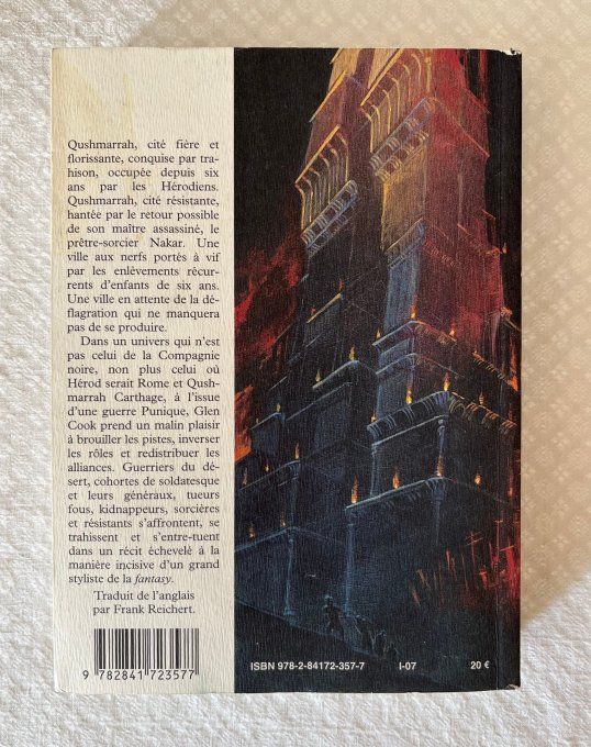 Livre, Qushmarrah - Le prix de la liberté de Glen Cook