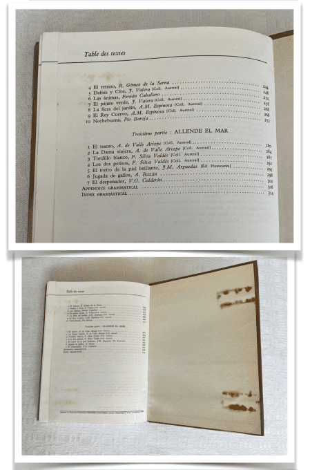 Livre scolaire ancien "L'Espagnol en 3e" - Éditions Hachette 1964