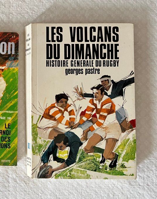 Lot 3 livres vintage sur le Rugby, Roger Couderc, Georges Pastre, Constellation Tournoi 5 Nations