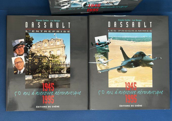Lot Collection Dassault Aviation - Livres, vidéo VHS et DVD - Histoire & Falcon 2000