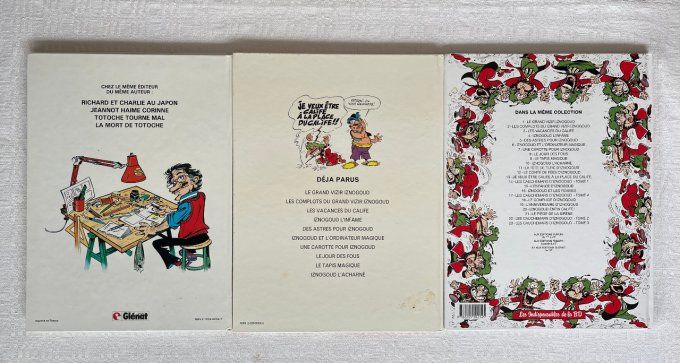 Lot de 3 bandes déssinées Iznogoud, de Goscinny et Tabary