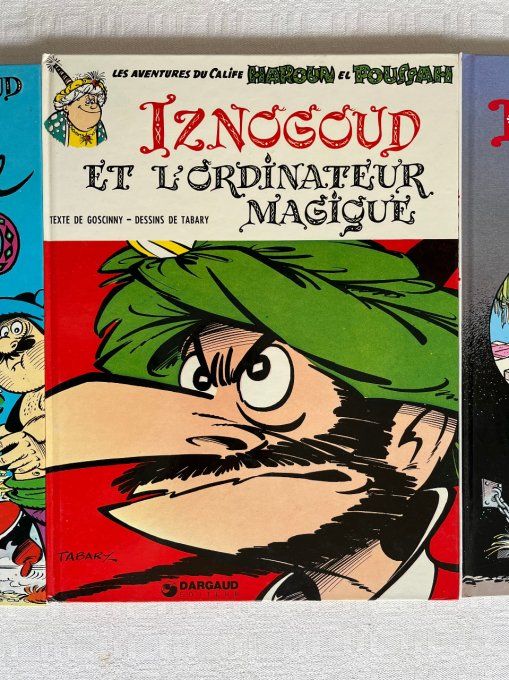 Lot de 3 bandes déssinées Iznogoud, de Goscinny et Tabary
