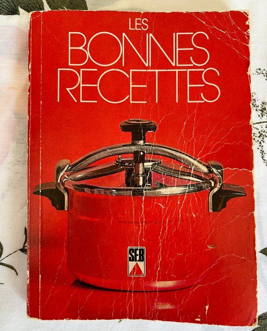Lot de 3 livres cuisine, recettes pour cocotte minute SEB - Époques 1970, 1980 et 2000