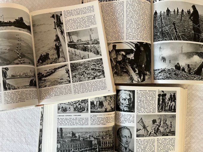 Lot de 3 livres – L’Histoire en 1000 images