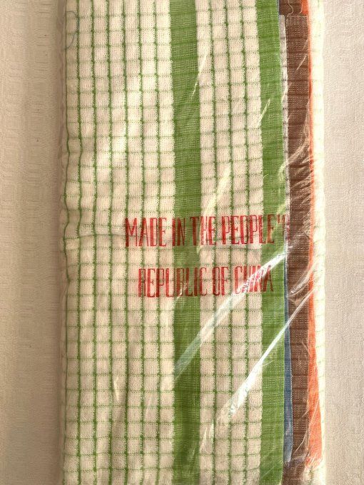 Lot de 6 essuie mains vintage, Neufs