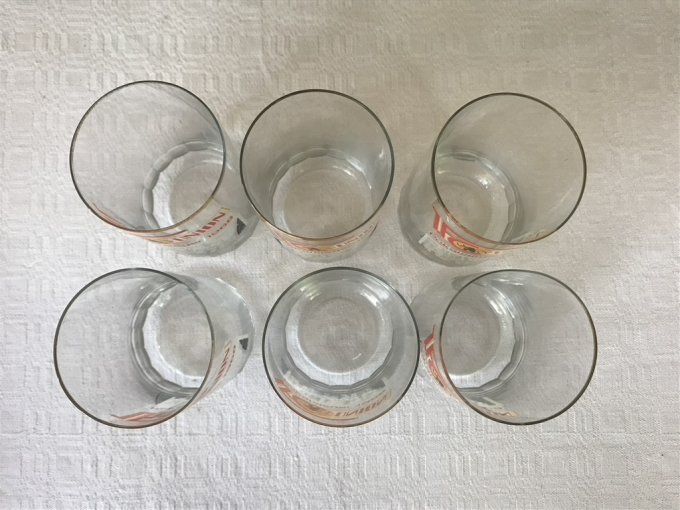Lot de 6 verres en cristal, 1. FC Union de 1968 coupe d'Allemagne, Club de football allemand