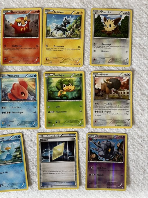 Lot de Cartes Pokémon - Diverses Séries
