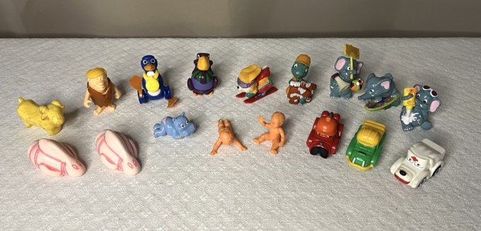 Lot de figurines Kinder, divers, vintage