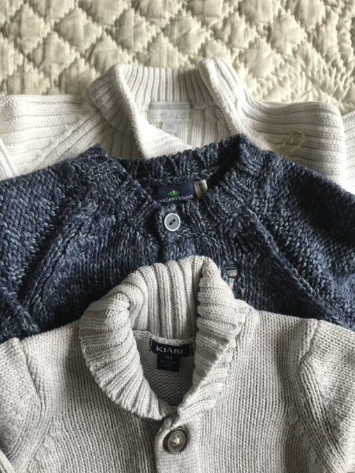 Lot de vêtements 3 mois et nid d'ange,  pour bébé + Dons