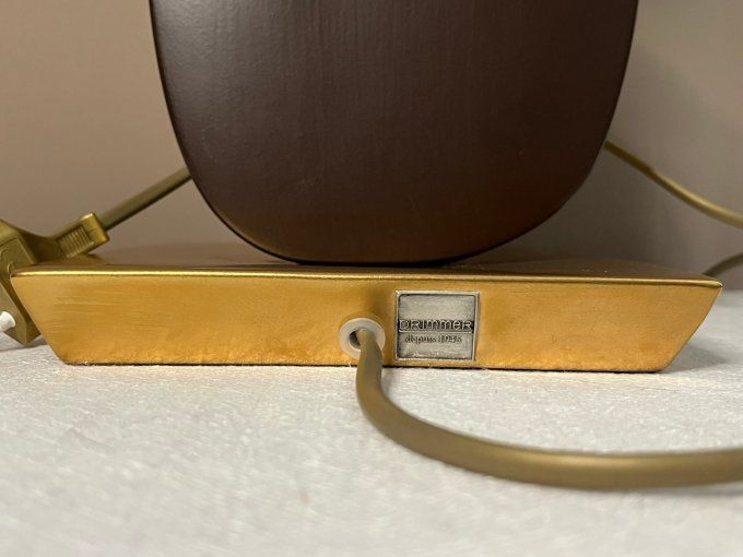 Magnifique lampe Louis Drimmer, manufacturier de luminaire haut de gamme