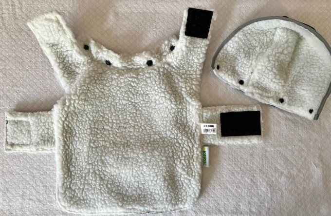 Manteau, imperméable bleu pour petit chien, Marque Kerbl, Neuf