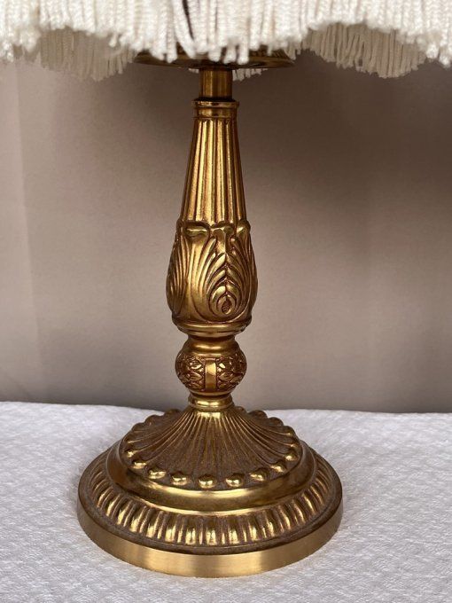 Paire de Lampes de Chevet "Oro Francese" - Design Italien, Style Boudoir Chic